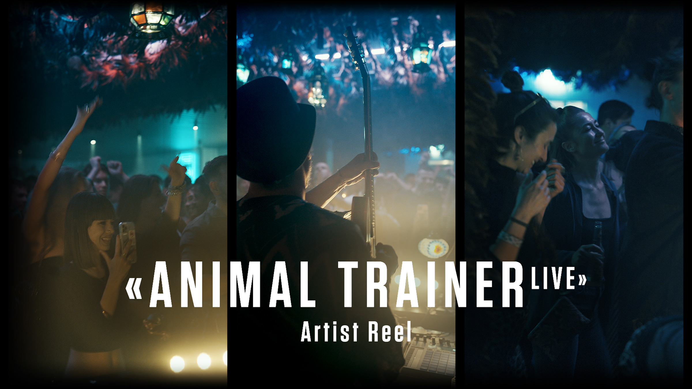 «ANIMAL TRAINER LIVE» Artist Reel