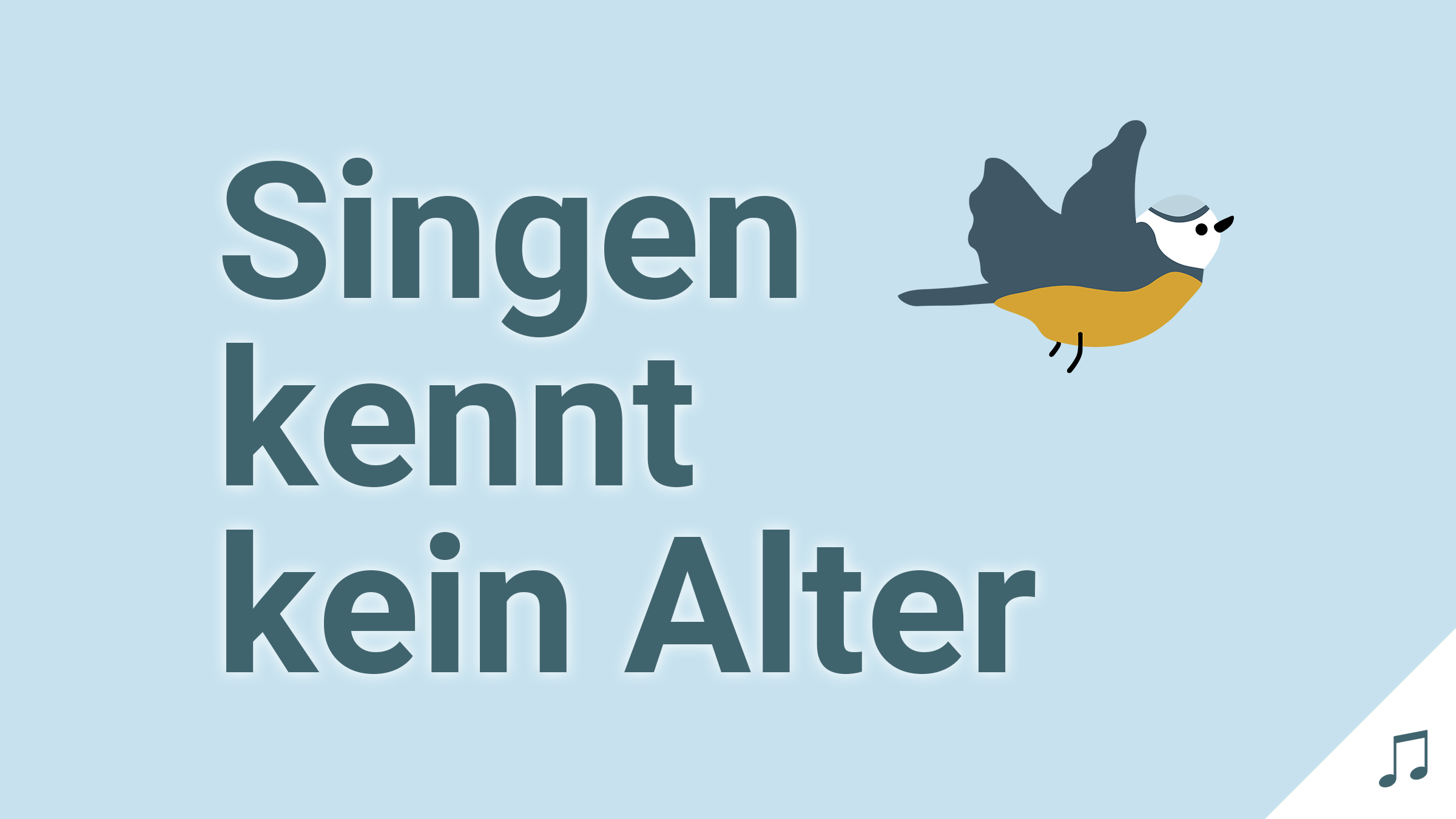 Singen kennt kein Alter – Imagevideo